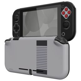 Cases PlayVital Classics NES-stijl beschermhoes voor Nintendo Switch Lite met schermbeschermer duimgrepen