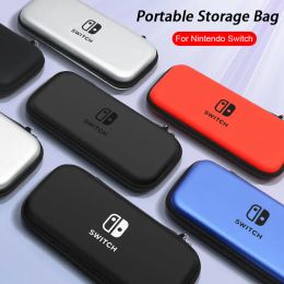 Caisses sacs de rangement EVA portables pour Nintendo Switch Travel Transport Herbing Protecter Case NS OLED JOYCON GAME CONSOLE COPER COUVERTURE ACCESSOIRES