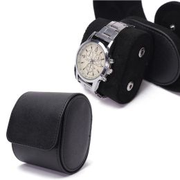 Caisses Boîte de rangement de montre en cuir Premium Best Watch Organizer Case pour l'anniversaire d'anniversaire de Noël