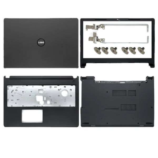 Cas de la coque de l'ordinateur portable de protection Nouveau pour Dell Inspiron 15 3576 3565 3567 Série LCD Couverture arrière / lunette avant / Palmrest / Hinges / Case de fond