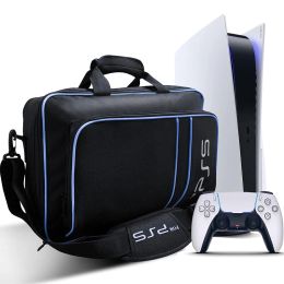 Cas PS5 Case de transport PS5 Disc Digital Edition Console Sac de protection de la console Sac de rangement de voyage Sac à bandoulière pour Sony PlayStation 5