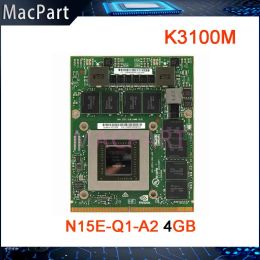 Cases Quadro K3100M GDDR5 4GB N15EQ1A2 Grafische videokaart met X Bracket geflitst VBIOS voor Apple I A1312 27inch 2010 2011 jaar