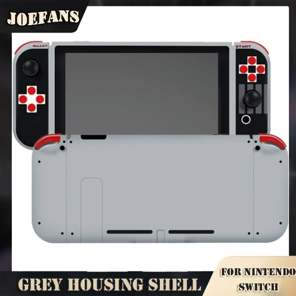 Carcasas de repuesto, carcasa JoyCon, conjunto de fundas para Nintendos Switch NS, consola NX, Joycon, juego completo de botones, carcasa para controlador