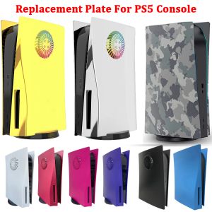 Cas Plaque de remplacement pour la console PS5 Console anti-carter à poussière de la poussière de protection contre les chocs pour les chocs pour PlayStation5 Digital / Disc Version