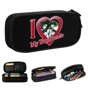 Cases Tokio Hotel Tom Kaulitz Cases Fun Scream Dead Pen Holder Bags Student Big School Supplies Cosmetic Pencil Box