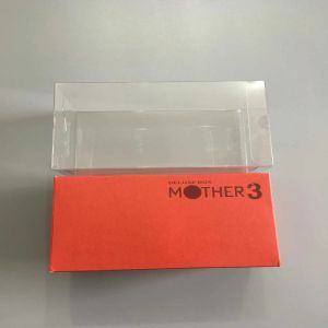 Cas Protecteur de boîte transparente pour Nintendo Game Boy Micro / GBM / Mother3 Collect Boxes TEP Storage Game Shell Clear Affichage Base