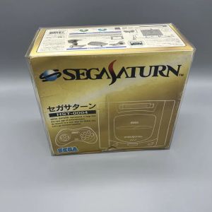 Protector de caja transparente para SEGA Saturn/SS, cajas de colección TEP, carcasa de juego de almacenamiento, estuche de exposición transparente