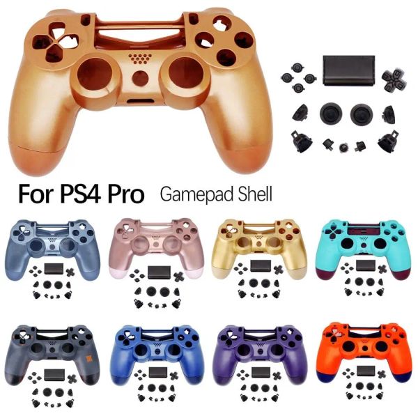 Casos de kits de reparación universal Accesorios para PS4 Pro Housing SHELH GAMEPAD CASA DEL CONTROLADOR DE CUBIERTA DEL JUEGO DEL JUEGO