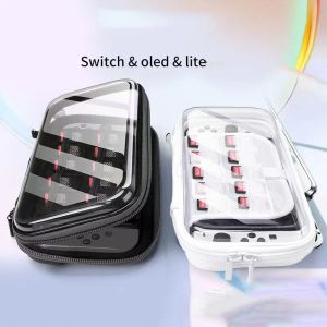 Étuis sac Visible pour appareils Nintendo Nitendo Swich Portable Estuche Nintendo Switch accessoires clair Funda Oled Swtich