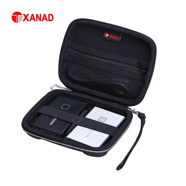 Cas Xanad Eva Hard Case pour Samsung T7 Touch SSD Box 2 en 1 pour Samsung T7 Touch Storage Sac (boîtier uniquement)