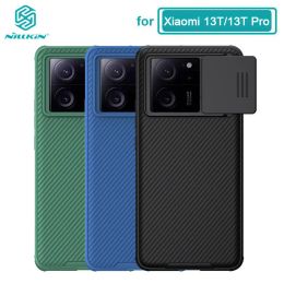 Cas Xiaomi 13t Pro Case Nillkin Camhield Pro Slide Protection de la caméra Couverture pour Xiaomi Mi 13T Case