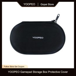Casos Yoopeo GamePad Box de almacenamiento Cubierta protectora Bolsa portátil Caso de transporte para el controlador de juego 8bitdo SF30 Pro SN30 Pro Juego Joystick