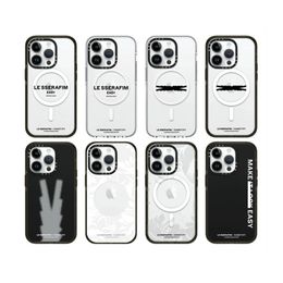 Casetify Casas de teléfono acrílico Mirrow Magsafe Case de teléfono para iPhone 11 12 13 14 15 Plus Pro Max Shock -Protective Phone Cover