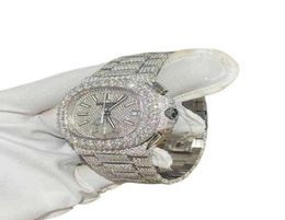 Cashjin Icedout Watch Hip Hop Custom Hommes Iced Out VVS Diamond Moisnite Luxury Brand Skeleton Watch A72EEE33B8729992