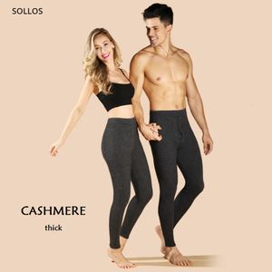 cachemire 82% épais mérinos leggings chauds hiver caleçons longs hommes sous-vêtements thermiques hommes pantalons femmes culotte thermo leggins longs hommes 240110