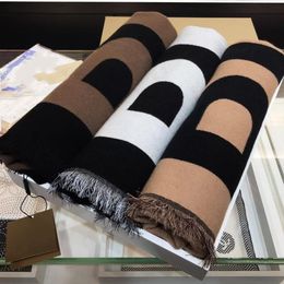 Écharpe en cachemire marque classique grande écharpe imprimée pour hommes et femmes longue cape 180-30 cm2894