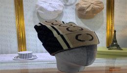 Cachemire chaud bonnets lettre concepteur chapeaux décontractés hommes femmes hiver tricoté doux chapeaux mode rue unisexe Cap5551007