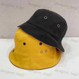 Casquette emmer hoeden heren dames brede rand hoeden designer caps dubbelzijdig wastafel hoed casual visser hoed zomer nieuwe zonbescherming hoed