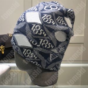 Casquette Gorro de diseñador para mujeres Hombres Moda Bonnet Marca Clásico Flor vieja Gorros de lana cálidos Gorro de invierno de lujo de alta calidad Cappello