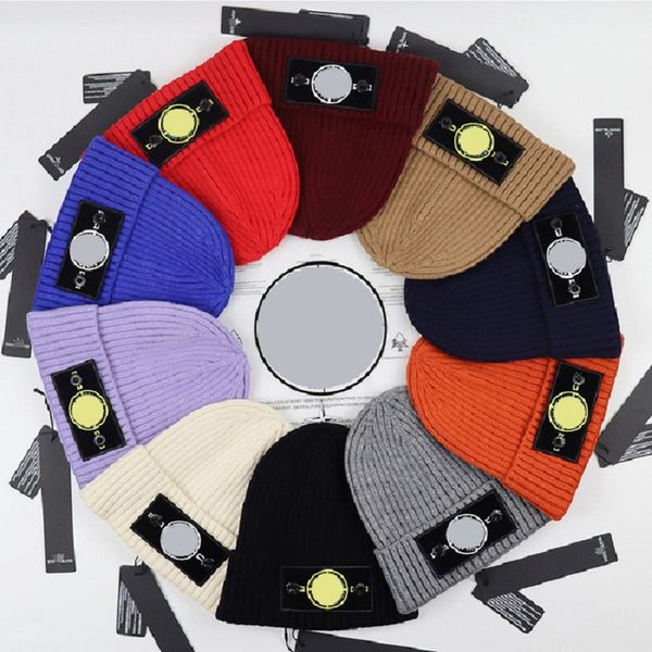 Casquette designer chapeaux femmes bonnet hommes hommes bonnets bonnet décontracté chapeau d'hiver bonnet de pull en laine tricotée garder au chaud casquettes de crâne de cadeau de Noël