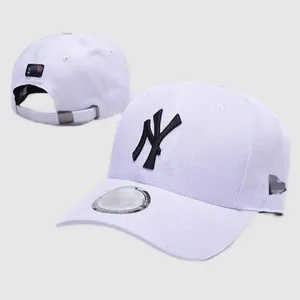 Casquette Luxe Designer Hats For Men NY Baseball Cap Classic Summer Outdoor Protection Sun Baseball Caps Woman Woman Basic Ornement Hg154 B4