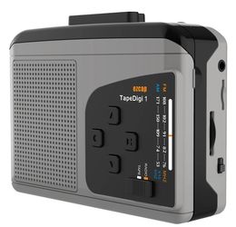 Cassette Decks Ezcap234 Lecteur de bande anglaise Walkman AM FM Enregistreur radio Carte de capture audio vocale 1Key Record to MP3 Format Converter 231206
