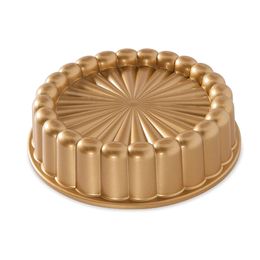 Gegoten aluminium charlotte ronde voor bak tin anti -aanbak mal fancy bundt Franse dessertlade bakeware tools 240318