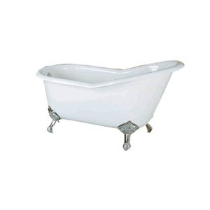 Baignoire en fonte, petite unité domestique, accessoires de salle de bains