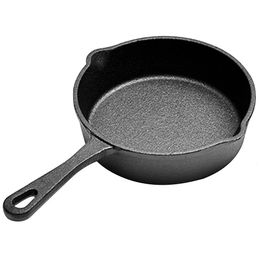 Gietijzeren Koekenpan Anti-aanbak Koekenpan Klein Ei Kookgerei Praktische Ontbijt Keuken Mini Tool Accessoires 240226