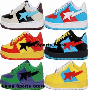 Casual A Bathing Ape BapeSta Sneakers Schoenen Maat 12 Heren Trainers Dames Eur 46 Zwart Us 12 Designer Wit Skateboard Us12 Hardloopplatform Blauw Atletisch Jeugd Kind