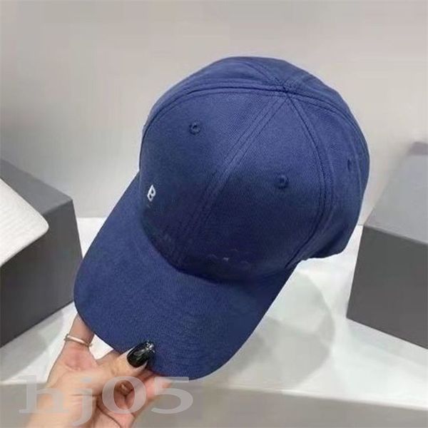 Casual b casquette de baseball classique mens designer chapeau coton matériel cadeau de vacances sport style gorra toile os incurvé luxe chapeaux ajustés vert noir bleu PJ054 C23