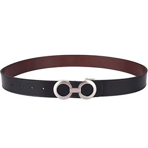 Ceintures décontractées pour hommes Designer lettre luxe femmes ceinture élégant cadeau d'anniversaire créatif ceinture homme mince noir à la mode simple ceinture de designer en cuir