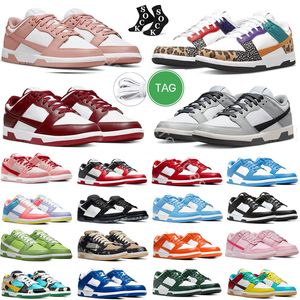 Casual Big Size 13 hardloopschoenen voor mannen dames lage top lederen platform sneakers zwart wit medium olijfgrijs mist unc Coast mama ongeslagen parra jordrqn