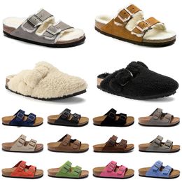 birkinstocks birkenstok birkenstock birkenstocks clogs sandals slippers 【code ：L】Casual Birkinstocks Designer Sabots Pantoufles Liège Plat Été Cuir Daim Slide Plage Birkinstock