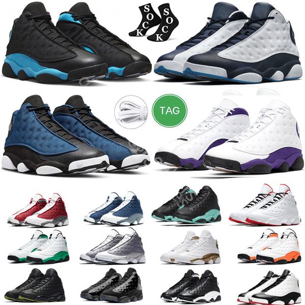 Casual Black Cat Flint Basketball chaussures Black University French Blue Hommes femmes Bred Navy Court Purple Playoff Red Flint Del Sol He Got Game sport JordrQn