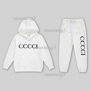 Casual Niños Niñas Ropa Pantalones Conjunto Moda Algodón puro Manga larga Niños Sudaderas con capucha Sudadera Ropa de diseñador para niños de lujo para niños CSD2312073