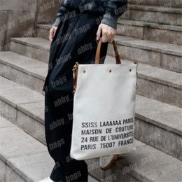 Casual Canvas Tote Bag Cartable Femmes Designer Sacs à main Shopping Purse Universite Crossbody Hommes Sacs à bandoulière Bureau Commute Tote