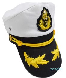 Gorra naval de algodón casual para hombres mujeres moda Captain039s gorra uniforme gorras sombreros marinero