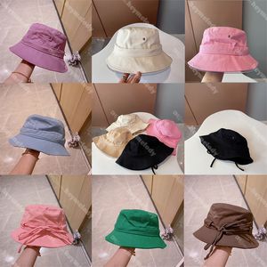 Casual Designer Bob Bucket Hats Lace Up Bow Casquette Hommes Femmes Ball Caps