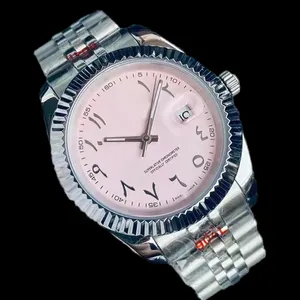 Casual designer horloge voor man vrouw wijzerplaat vouwsluiting Arabisch horloge verguld zilver 904l roestvrij staal uurwerk horloges orologio di lusso sb075 C4