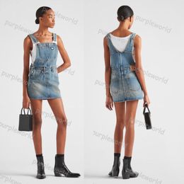 Vestido casual Halter Denim Halter Vestido para mujer Moda Falda de una pieza Falda sexy ajustada a la cadera