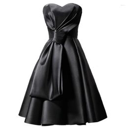 Casual jurken 2022 Sexy strapless zwart feest gewaad midi jurk elegante avondjurk prom cocktail voor vrouwen sundress tuniek