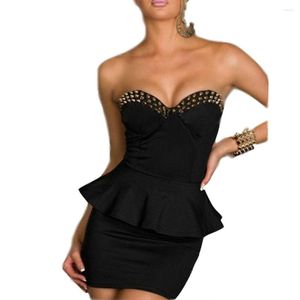 Vestidos casuales 2022 verano mujeres bodycon largo midi vestido trajes de fiesta sexy club ropa sin mangas sin respaldo elegante longitud tipo de estilo