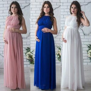 Vestidos casuales 2023 TOPS Moda Mujeres Solteros Embarazadas Sling Cuello Lentejuelas Largo Maxi Vestido Vestido M5