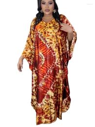 Vestidos casuales 2024 chifón de verano mujeres africanas boubou dubai musulmán hijab abayas fiesta de boda ropa de vestidos de noche tradicional