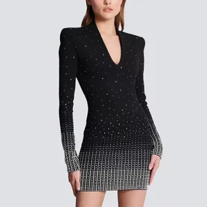 Casual jurken 2024 zomer dames mini rok gebreide korset sexy y2k kleding hoogwaardige elegante strak