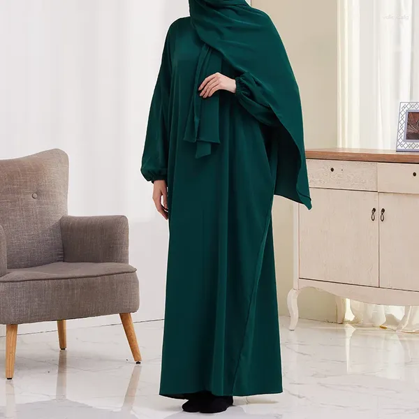 Vestidos casuales Abaya Mujeres Turquía Islam Árabe Hijab Vestido Musulmán para Robe Femme Musulmane Kaftan Ramadán