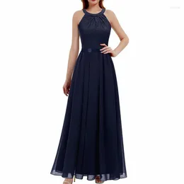 Casual jurken aovica mode dames elegante lange zomerjurk Vestidos de festa optocht kanten maxi bruiloftsfeest vrouwen