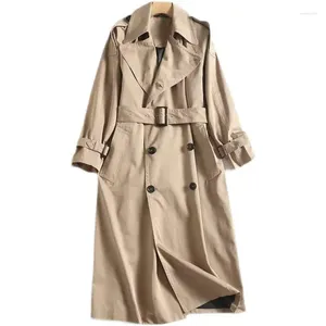 Robes décontractées Vêtements pour femmes en automne British Style Commutant rétro classique à mi-longueur Brillbreer