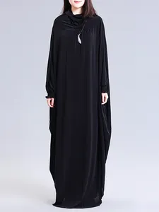 Robes décontractées Ventre couvrant la robe amincissante 2024 printemps style ethnique robe extra grande taille jupe ample maxi pour les femmes